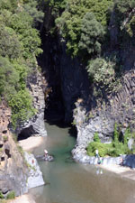 Le gole di Larderia del Parco Fluviale dell'Alcantara