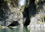 Ingresso delle Gole dell'Alcantara 
o Gole di Larderia