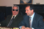 Dott. Giuseppe Castellana con il Presidente
dellUIC (Unione Italiana Ciechi)