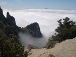 Vallone Madonna degli angeli Polizzi. Sullo sfondo Monte Cammarata